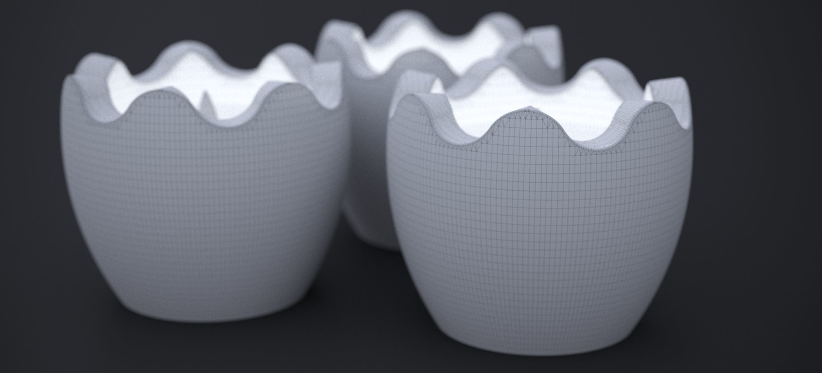 CHRISTMAS CANDELITE HOLDER 2024 3D model_12