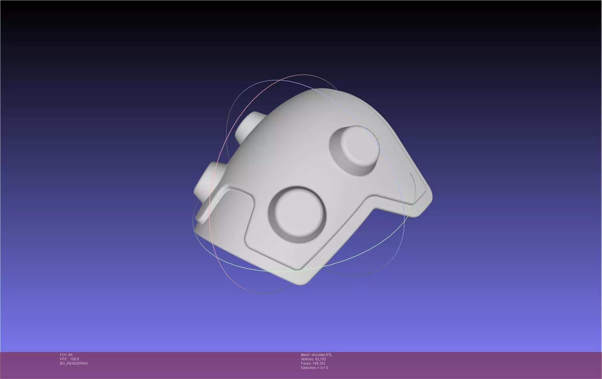 Ultrakill Gutterman Shoulder 3D print model_0