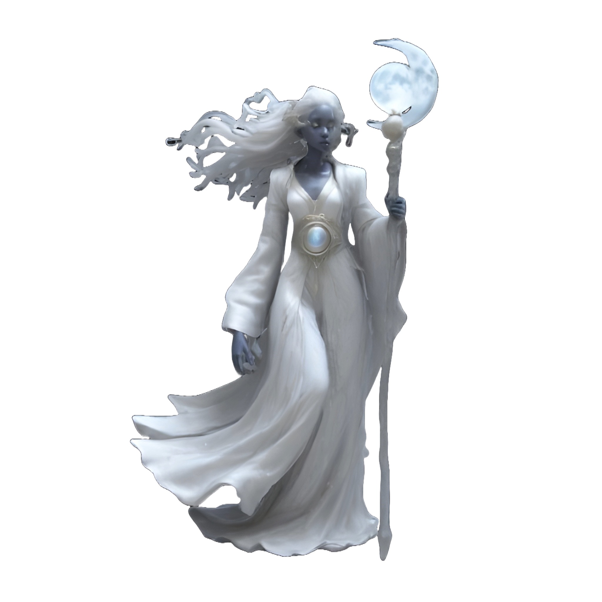 Mystical Beings Character Set 3D print model_5