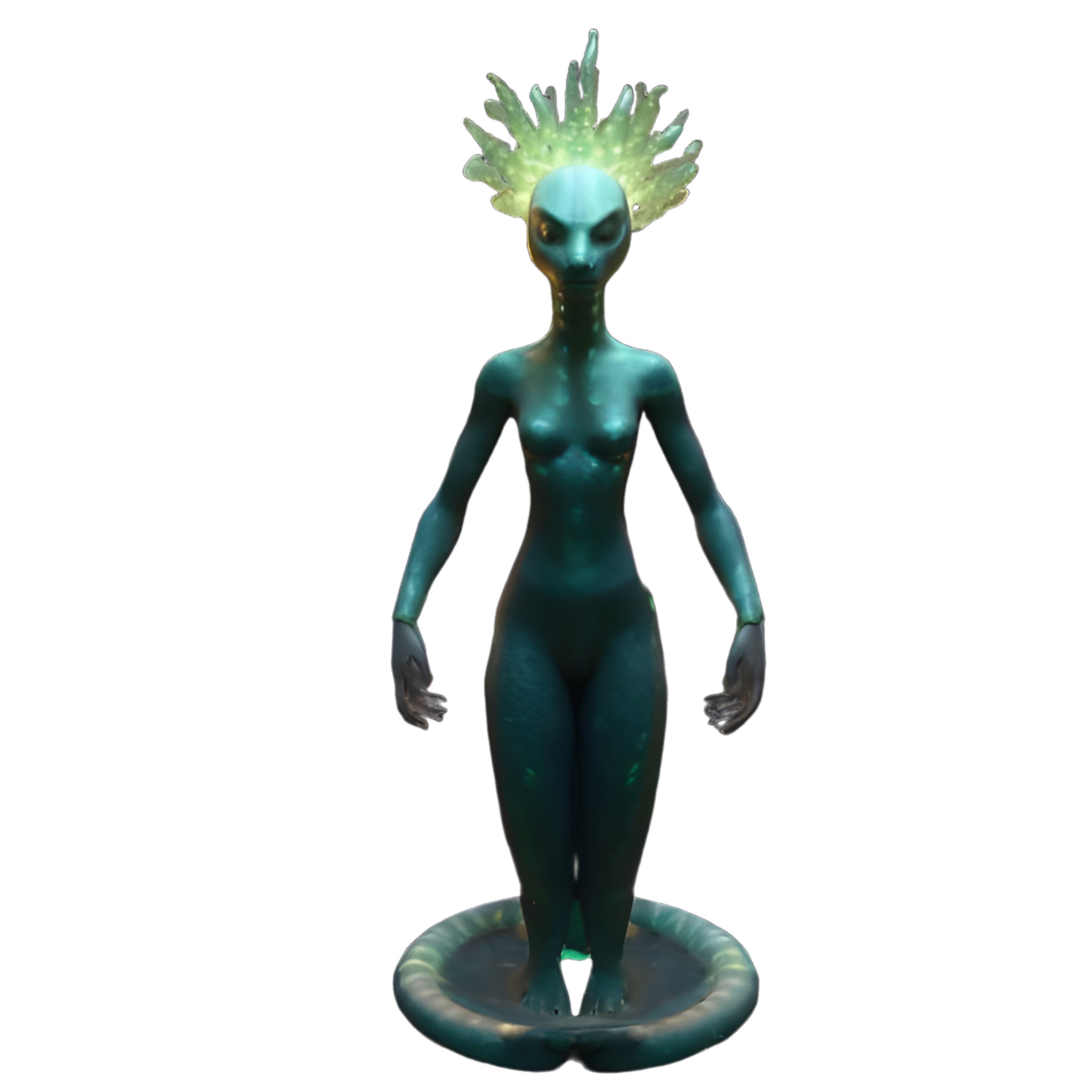 Mystical Beings Character Set 3D print model_3