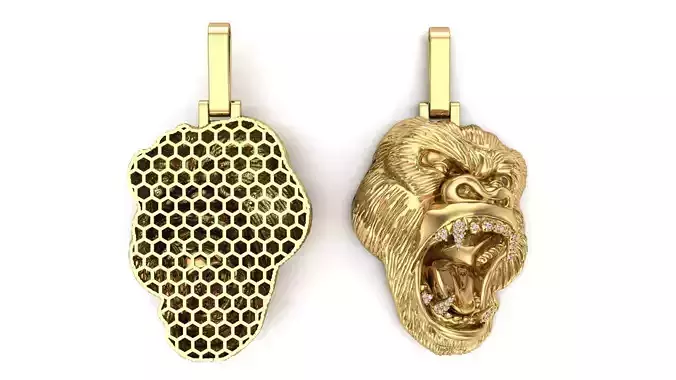 Gorilla pendant