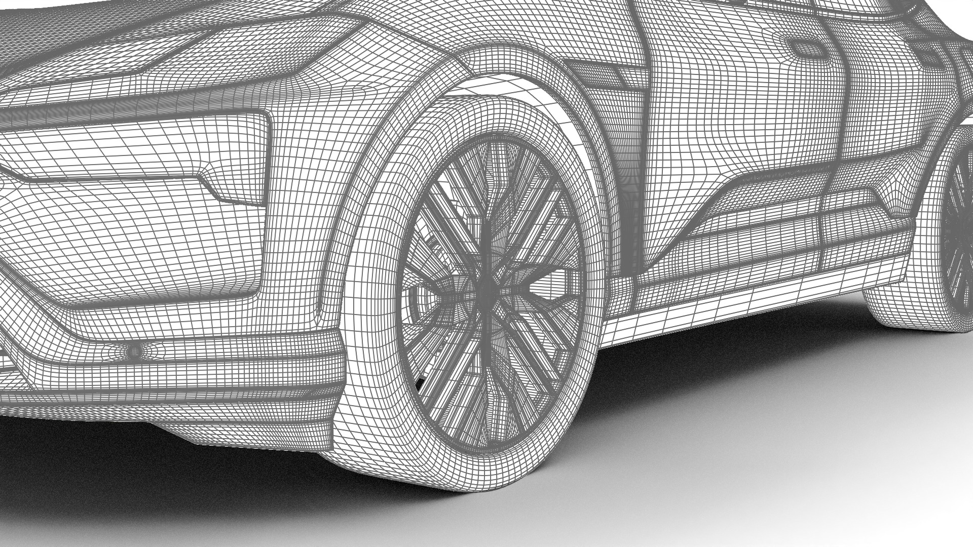 Polestar 4 2024 3d model  3D model_31