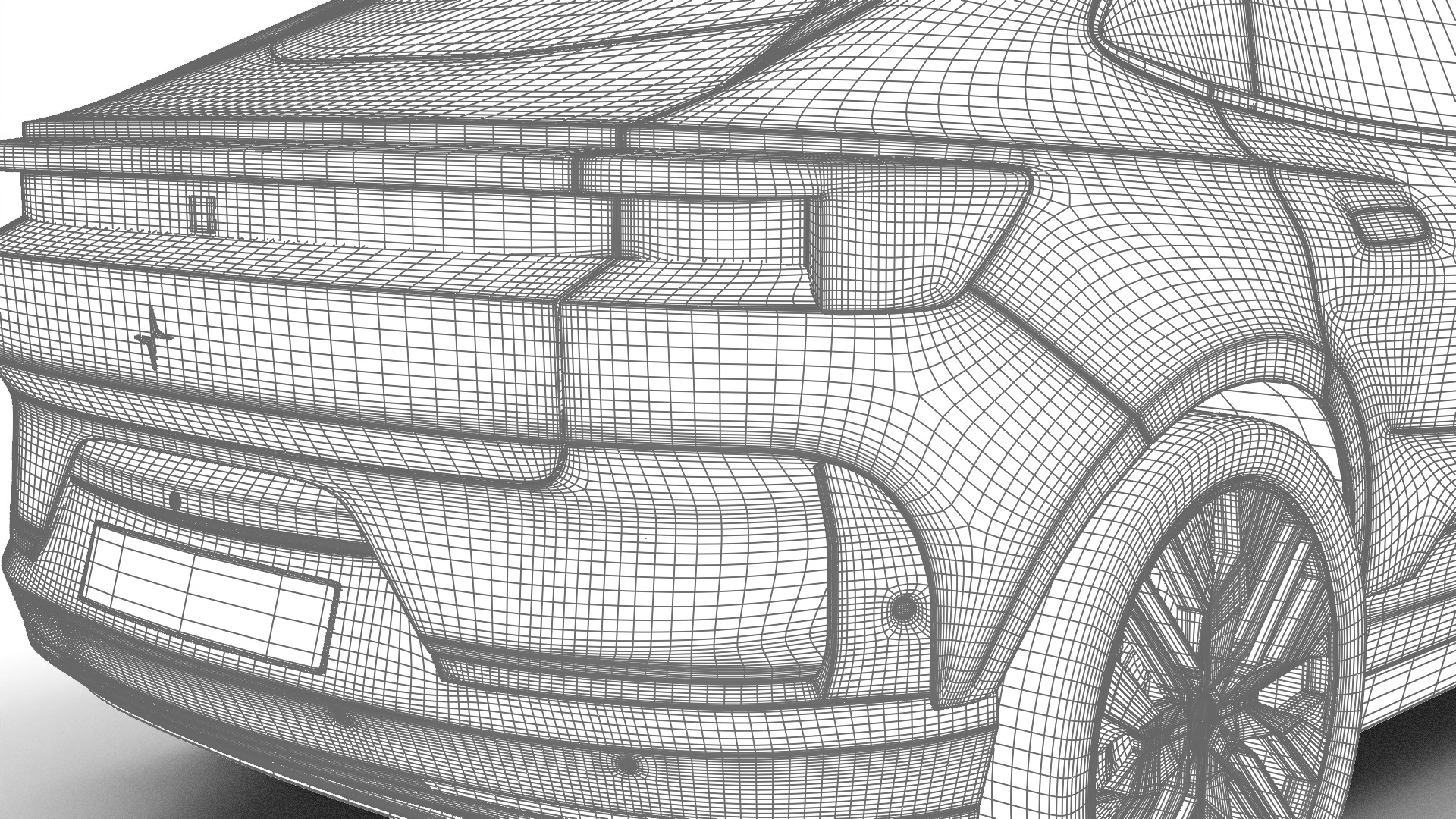 Polestar 4 2024 3d model  3D model_40