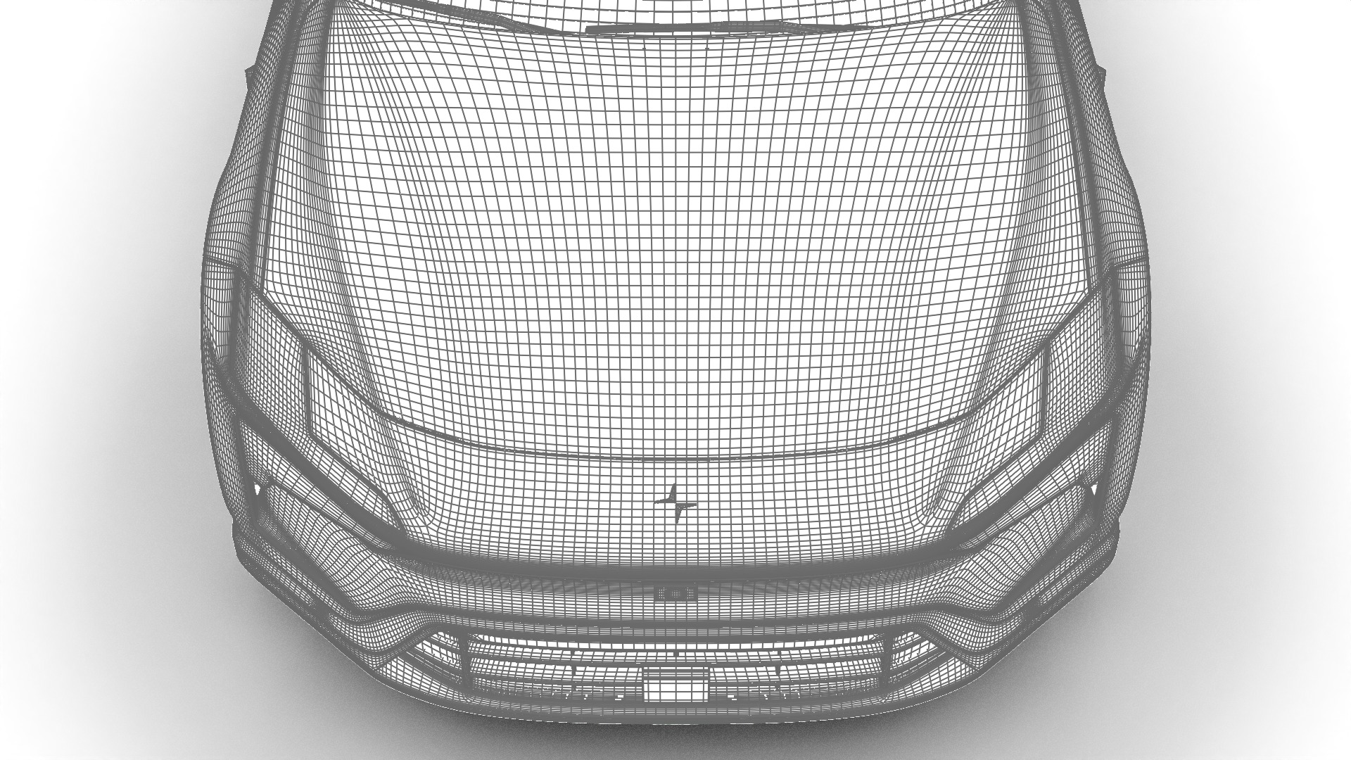 Polestar 4 2024 3d model  3D model_44