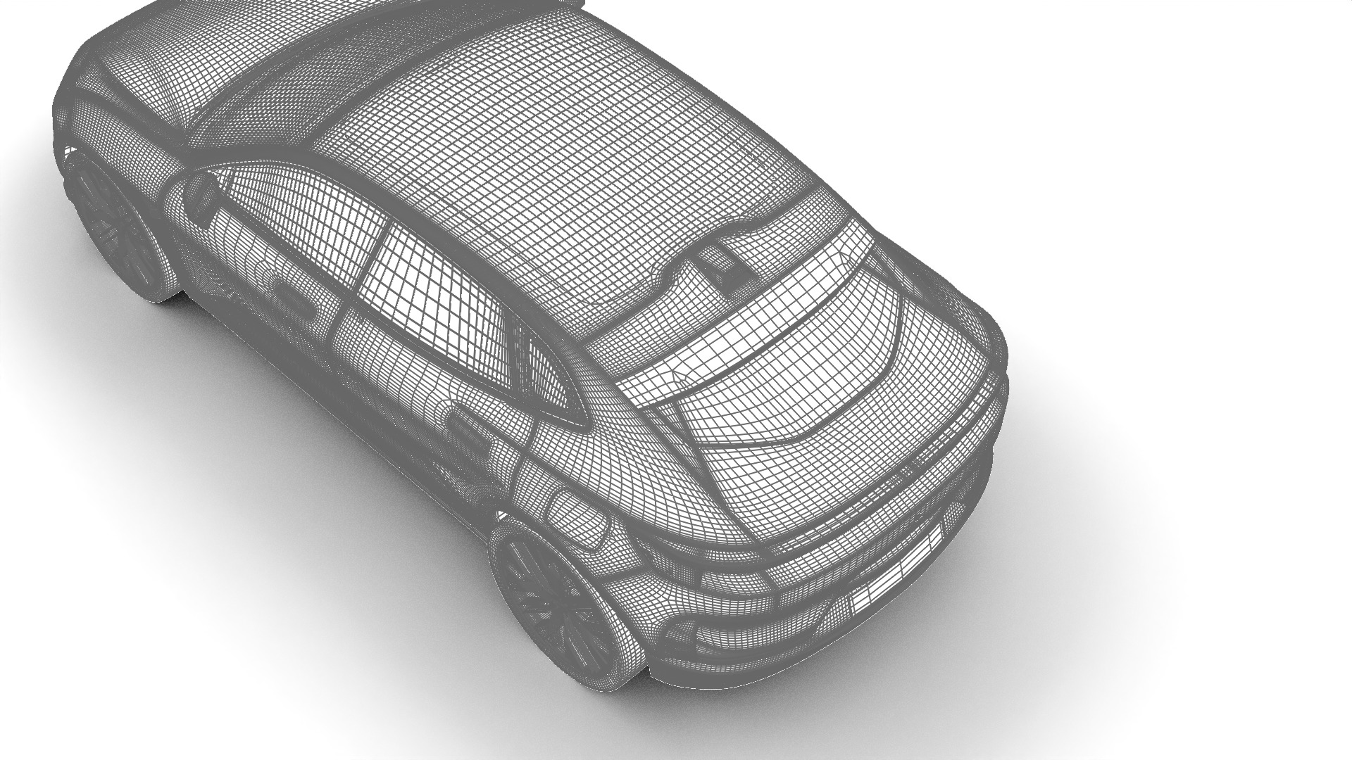 Polestar 4 2024 3d model  3D model_36