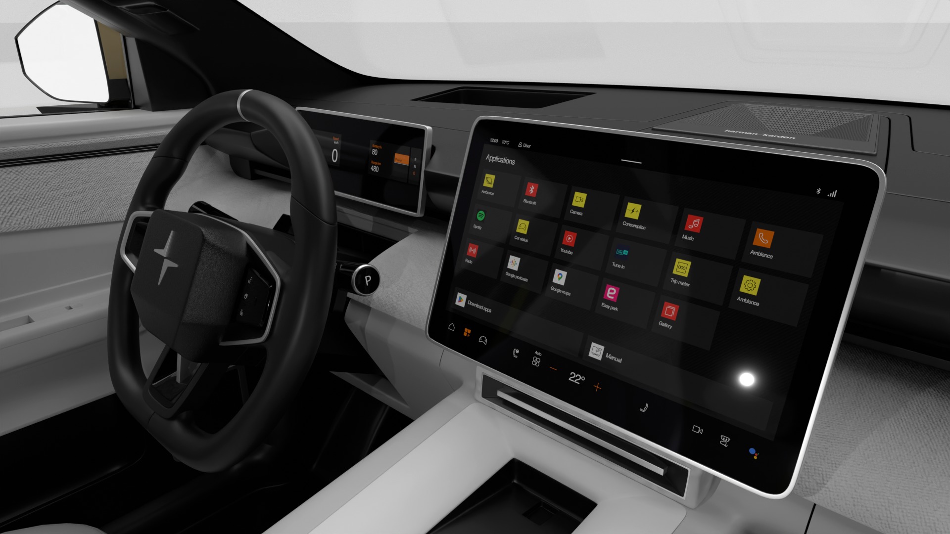 Polestar 4 2024 3d model  3D model_24