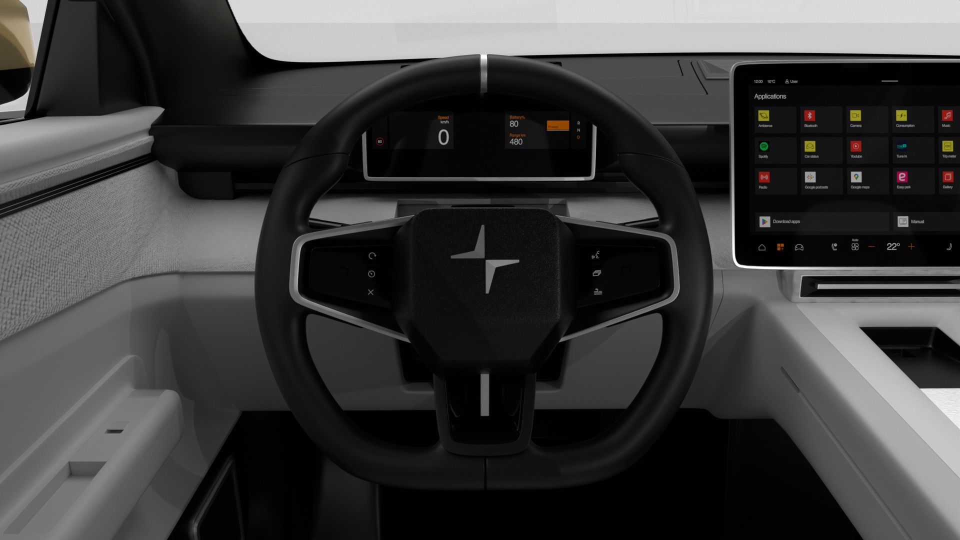 Polestar 4 2024 3d model  3D model_25