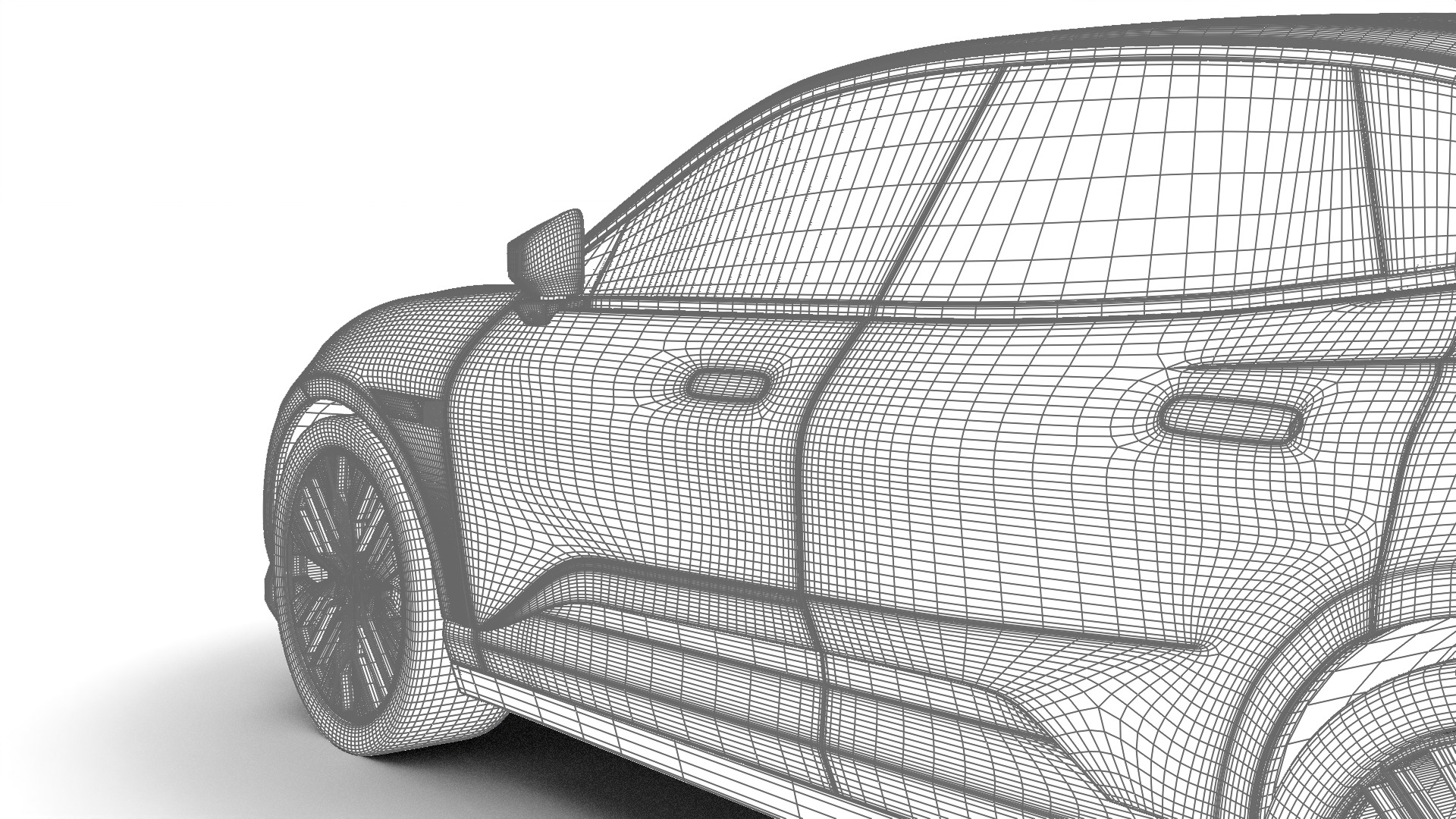 Polestar 4 2024 3d model  3D model_42