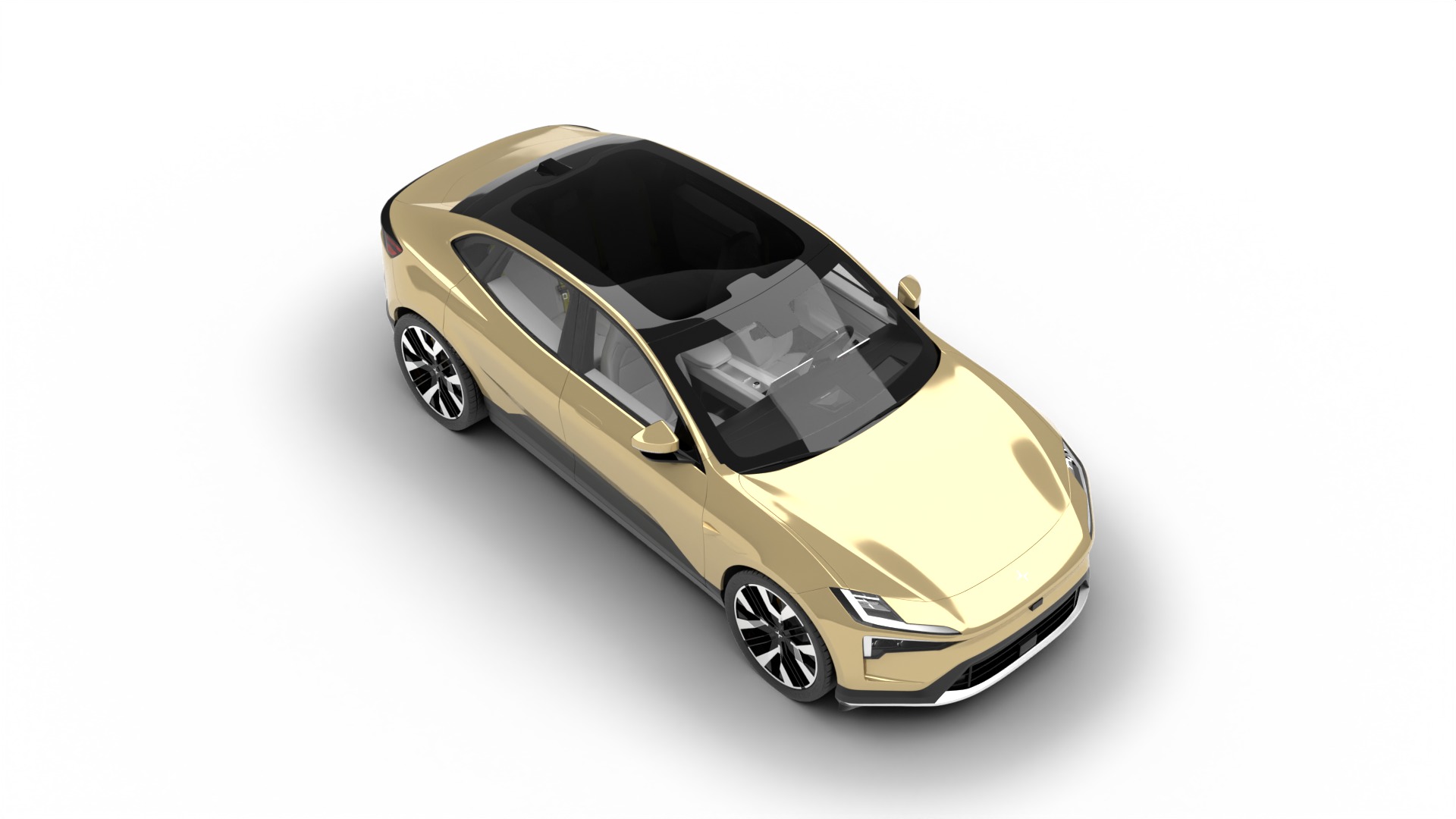 Polestar 4 2024 3d model  3D model_10
