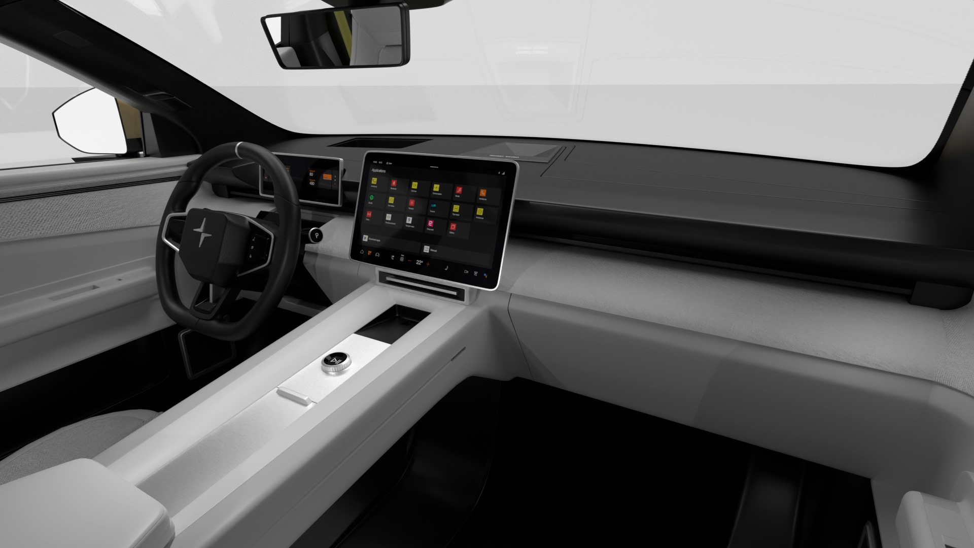 Polestar 4 2024 3d model  3D model_21