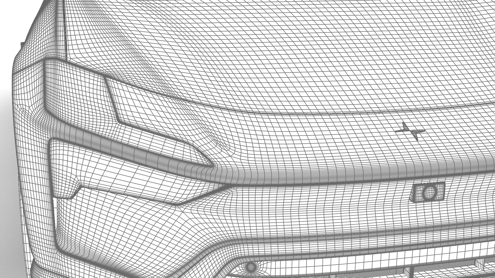 Polestar 4 2024 3d model  3D model_33