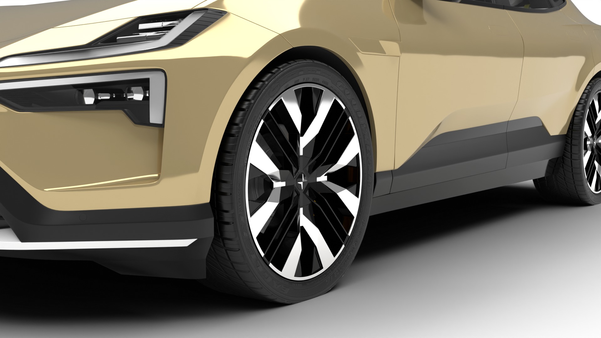 Polestar 4 2024 3d model  3D model_6