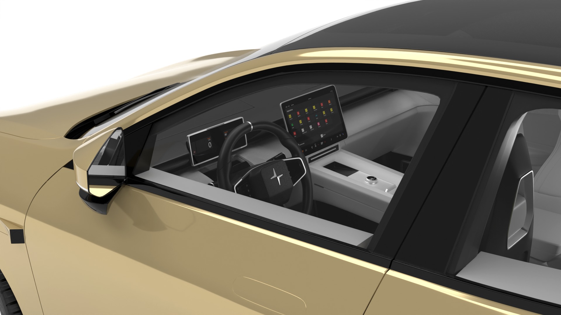 Polestar 4 2024 3d model  3D model_18