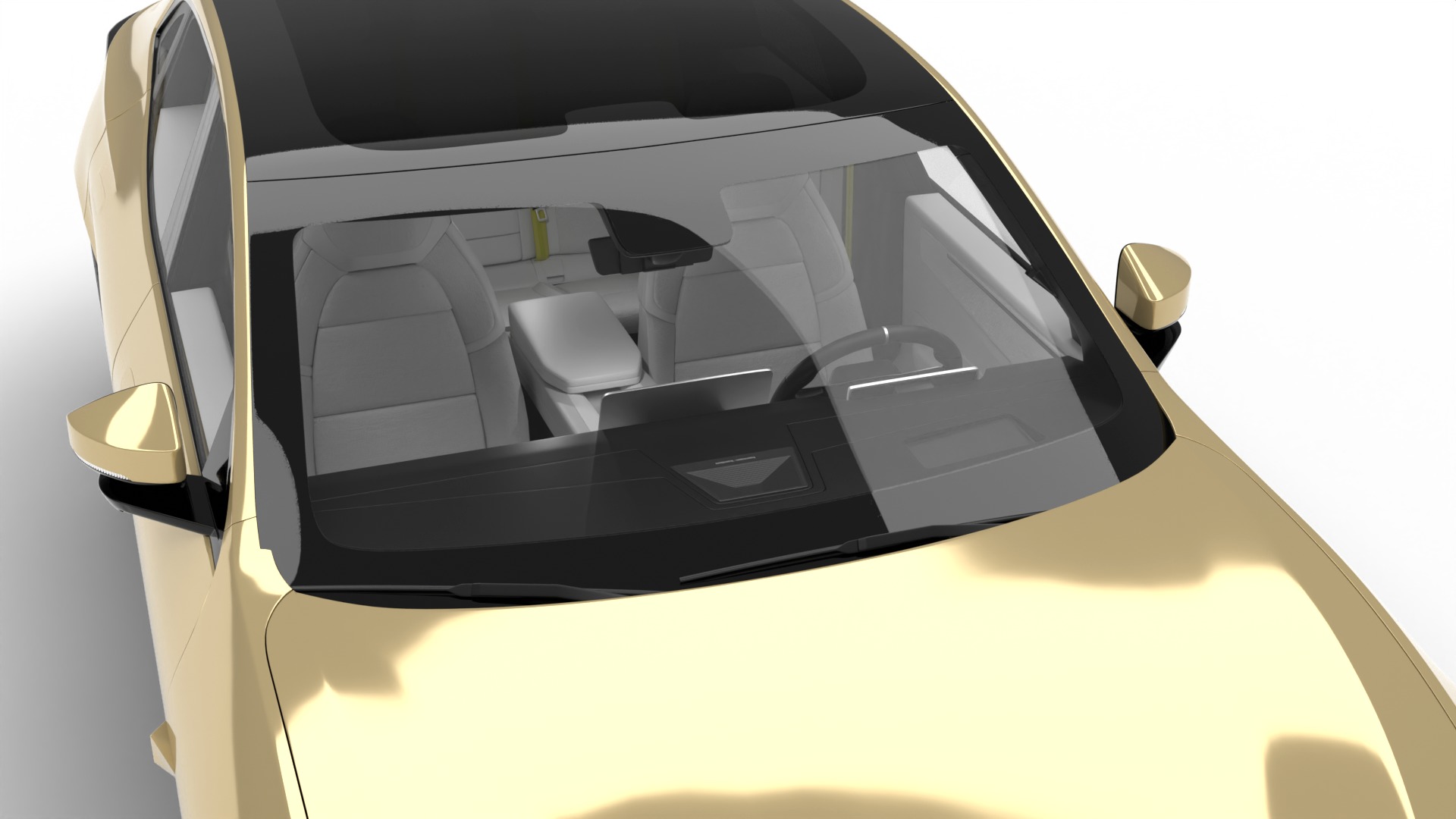 Polestar 4 2024 3d model  3D model_7