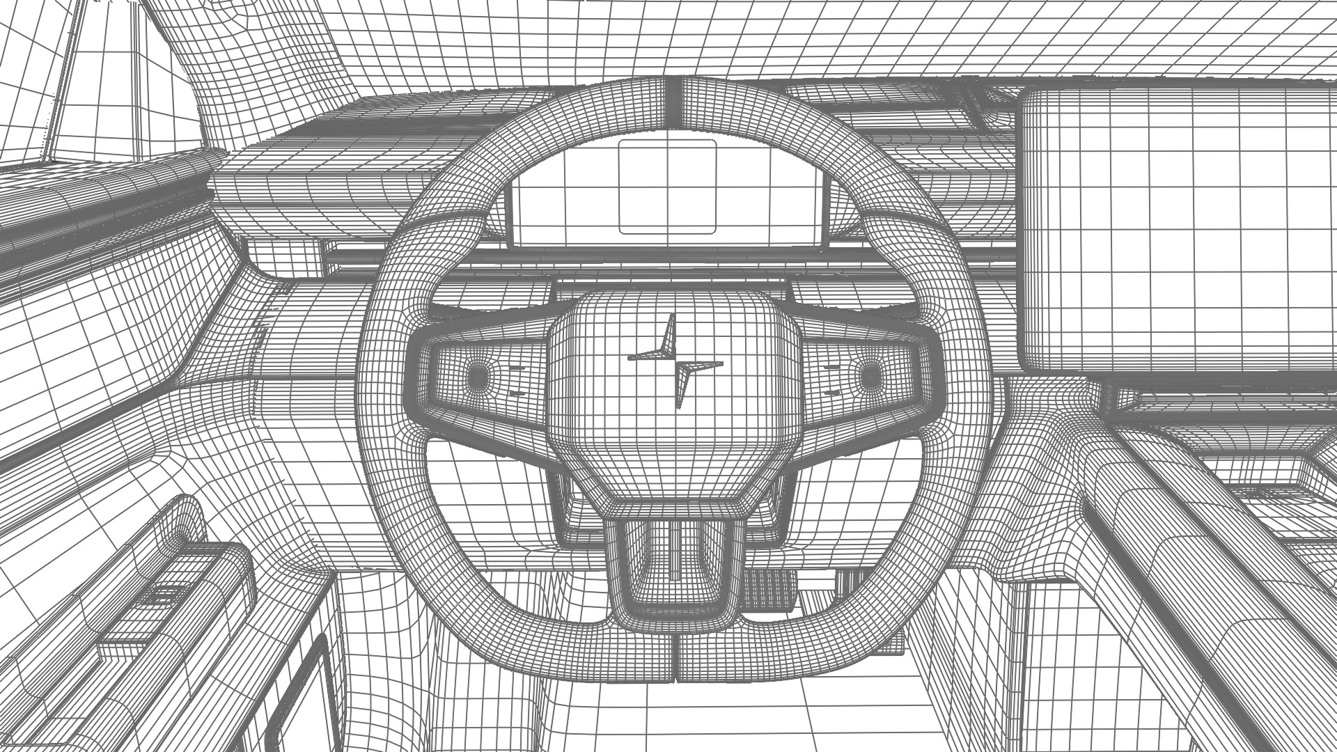Polestar 4 2024 3d model  3D model_50