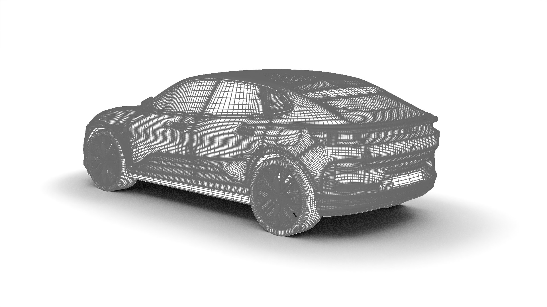 Polestar 4 2024 3d model  3D model_28