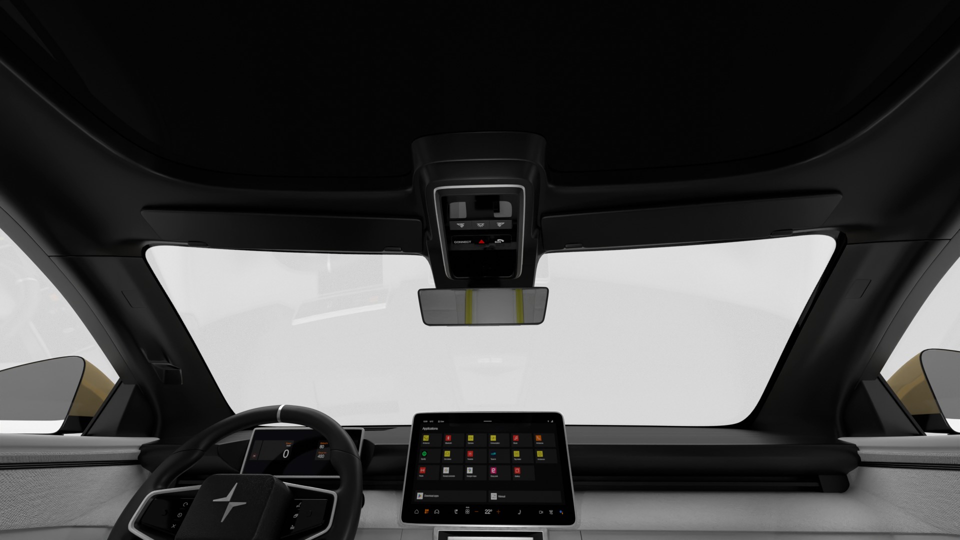 Polestar 4 2024 3d model  3D model_26