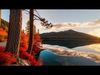8K HDR Mountain Lake Autumn Reflection Background 3D model_1