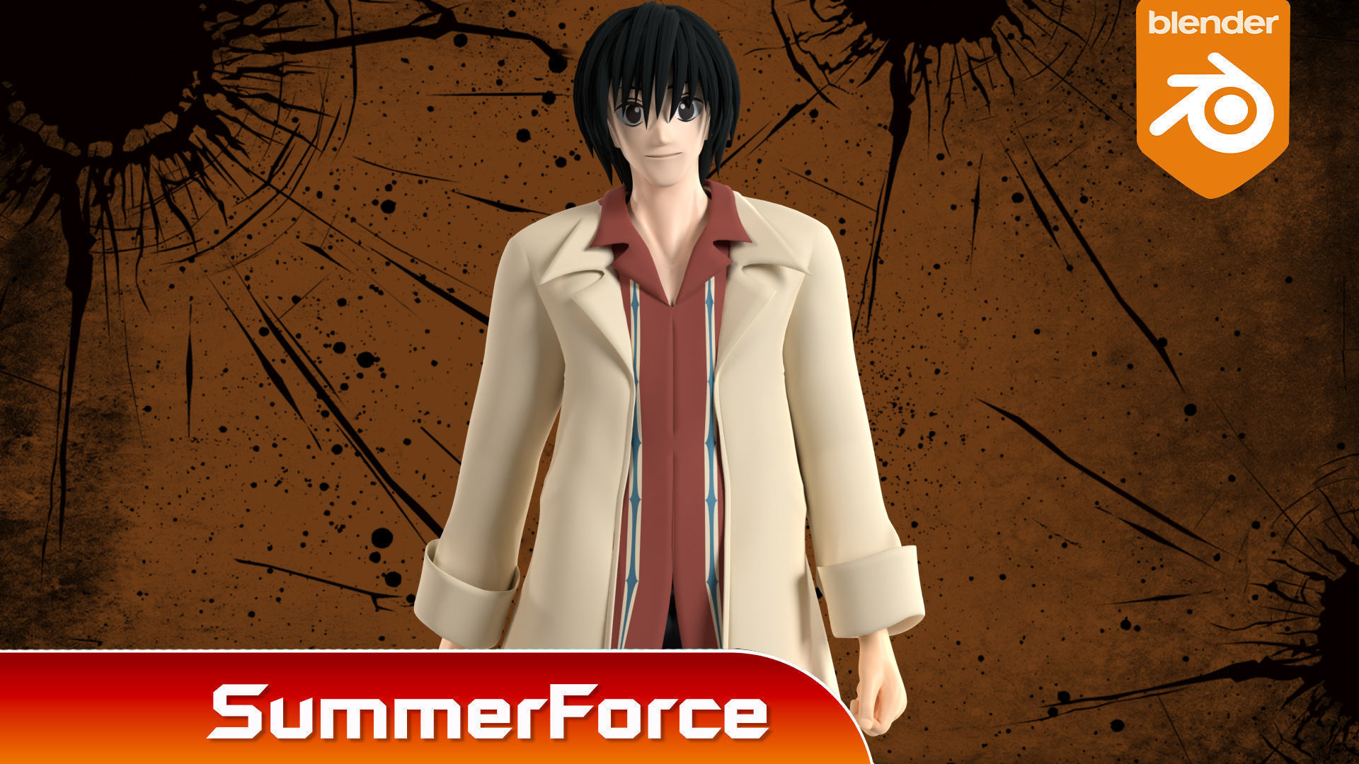 Yoichi Nagumo - Sakamoto days 3D model_1