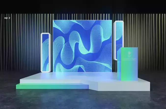 stage and screen and full work for event 