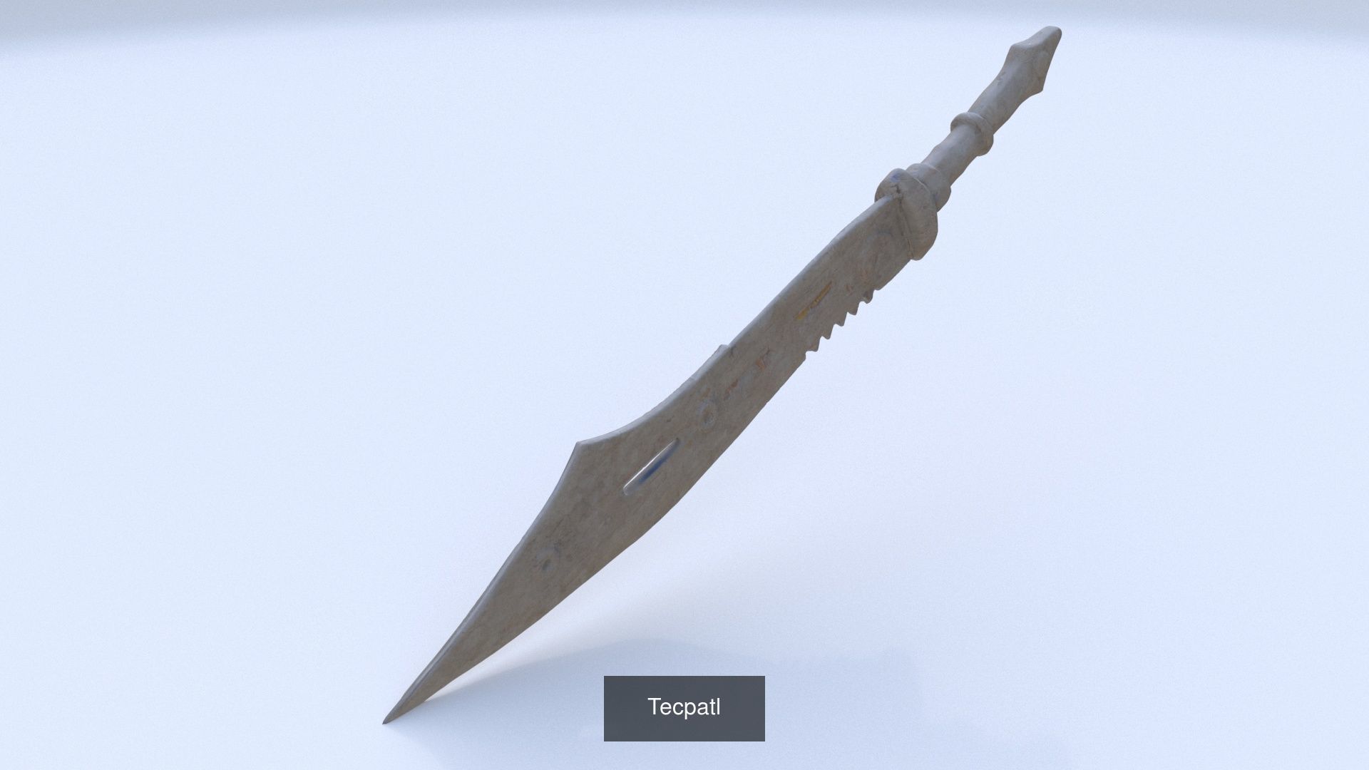 21 items of aztecmayan weapon and armor 3D Model Collection_15