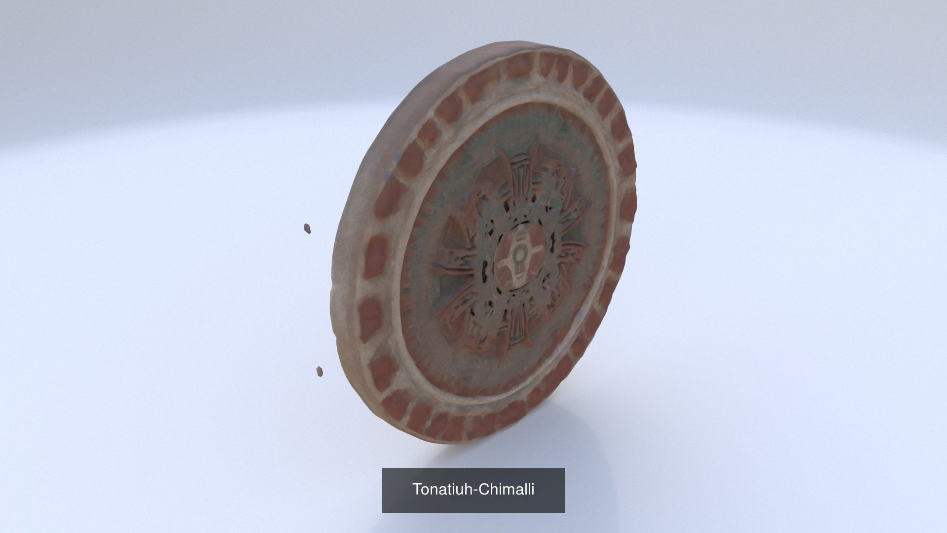 21 items of aztecmayan weapon and armor 3D Model Collection_19