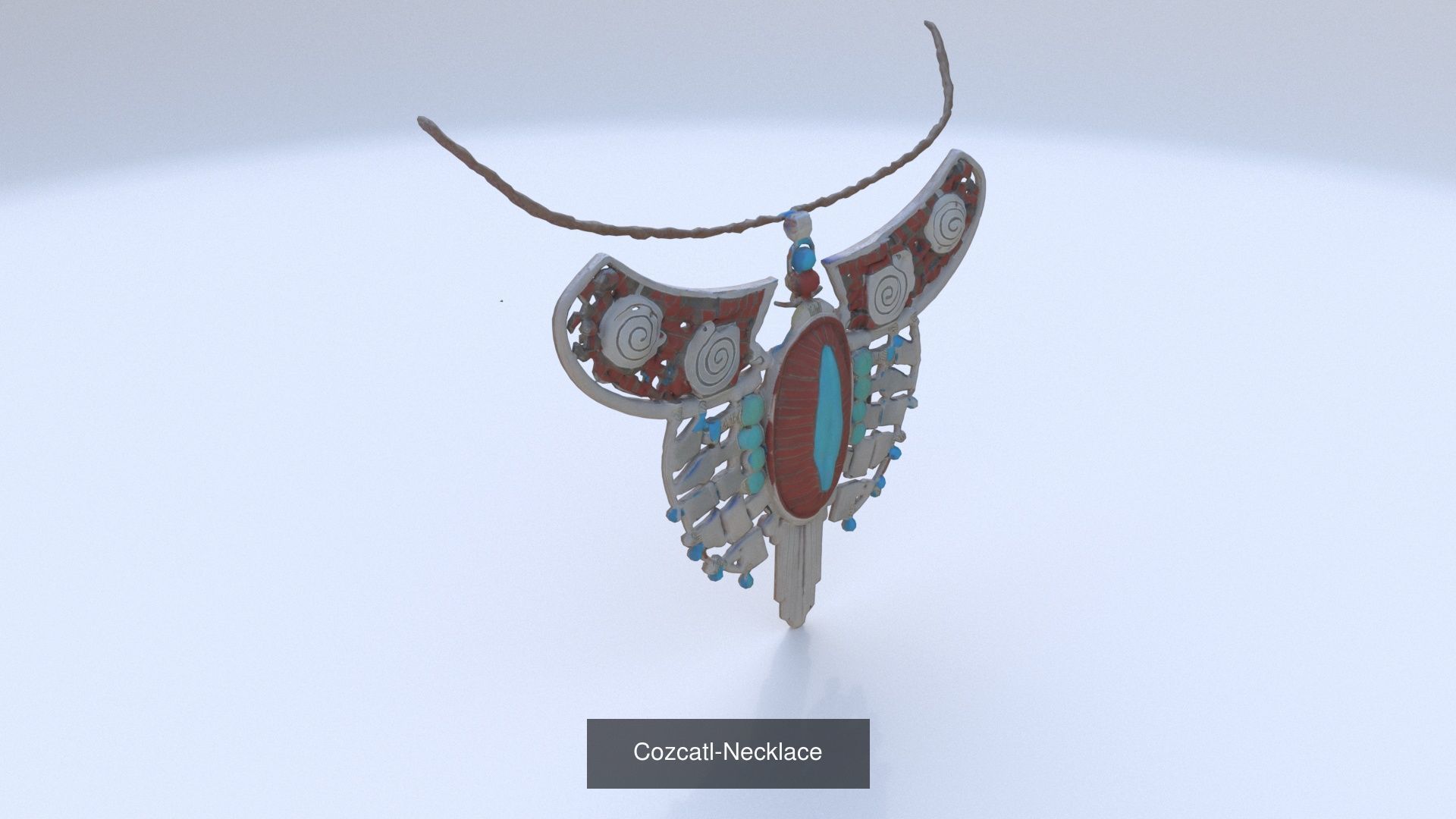 21 items of aztecmayan weapon and armor 3D Model Collection_5