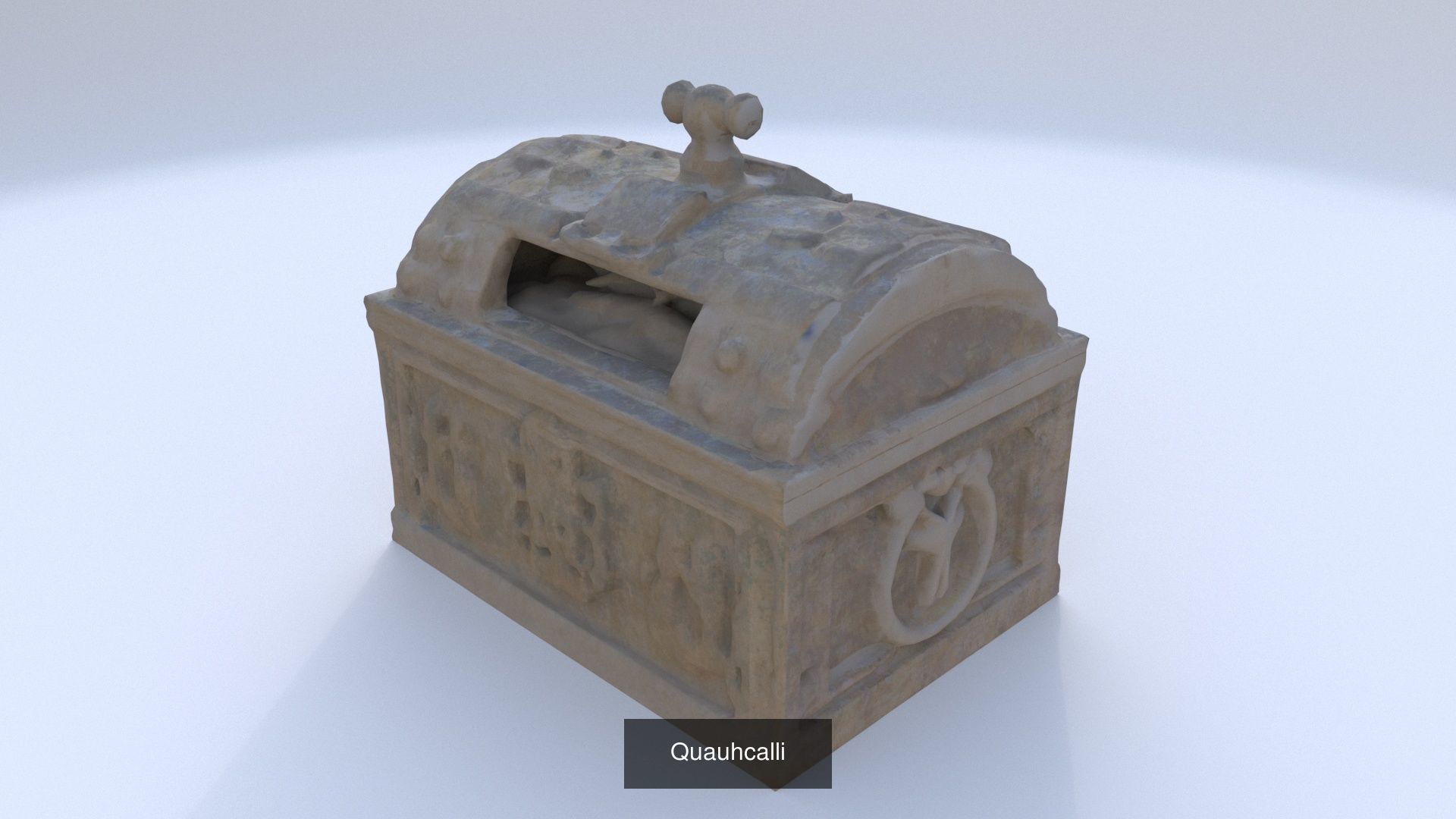 21 items of aztecmayan weapon and armor 3D Model Collection_13