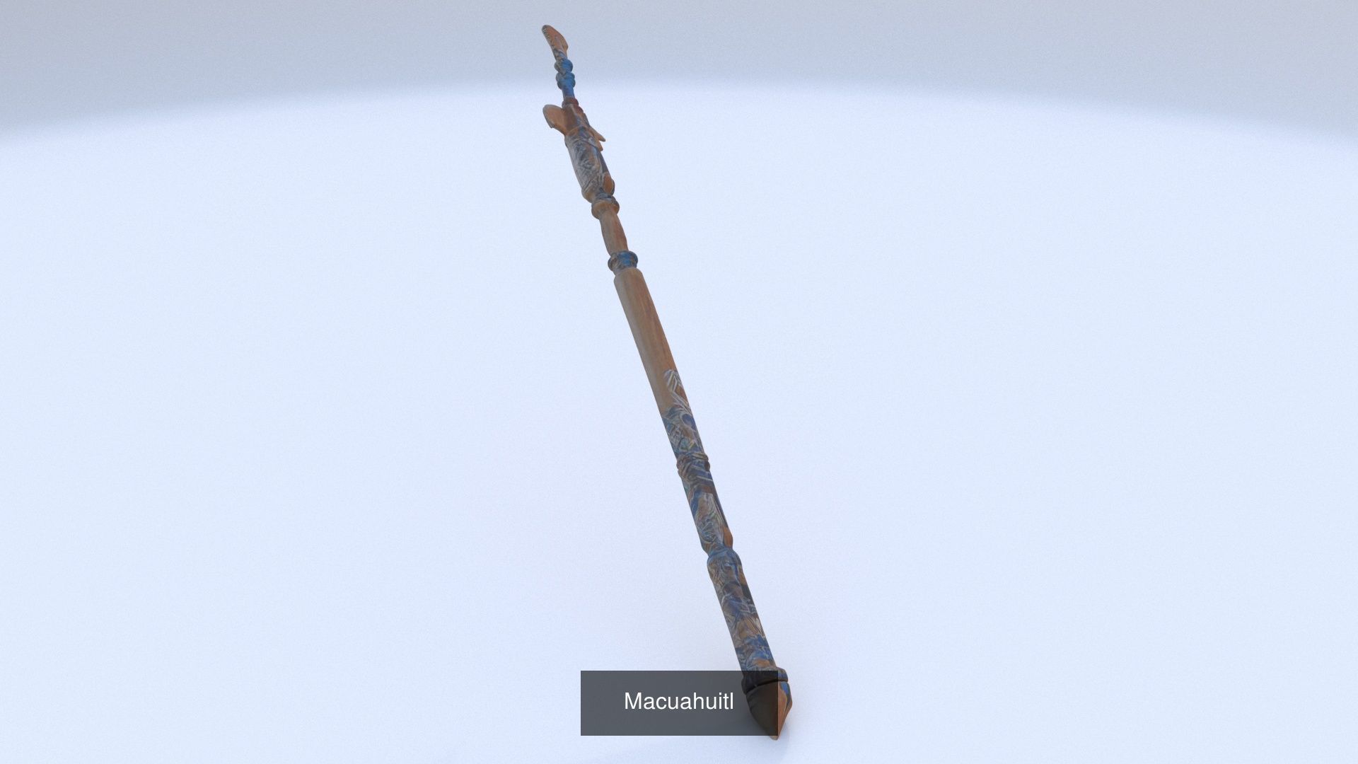21 items of aztecmayan weapon and armor 3D Model Collection_8