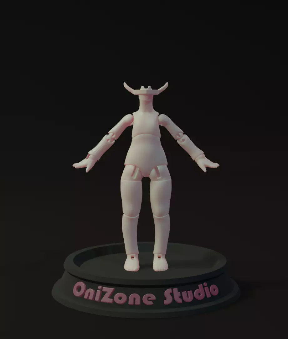 Nendoroid BJD Body 3D print model_0