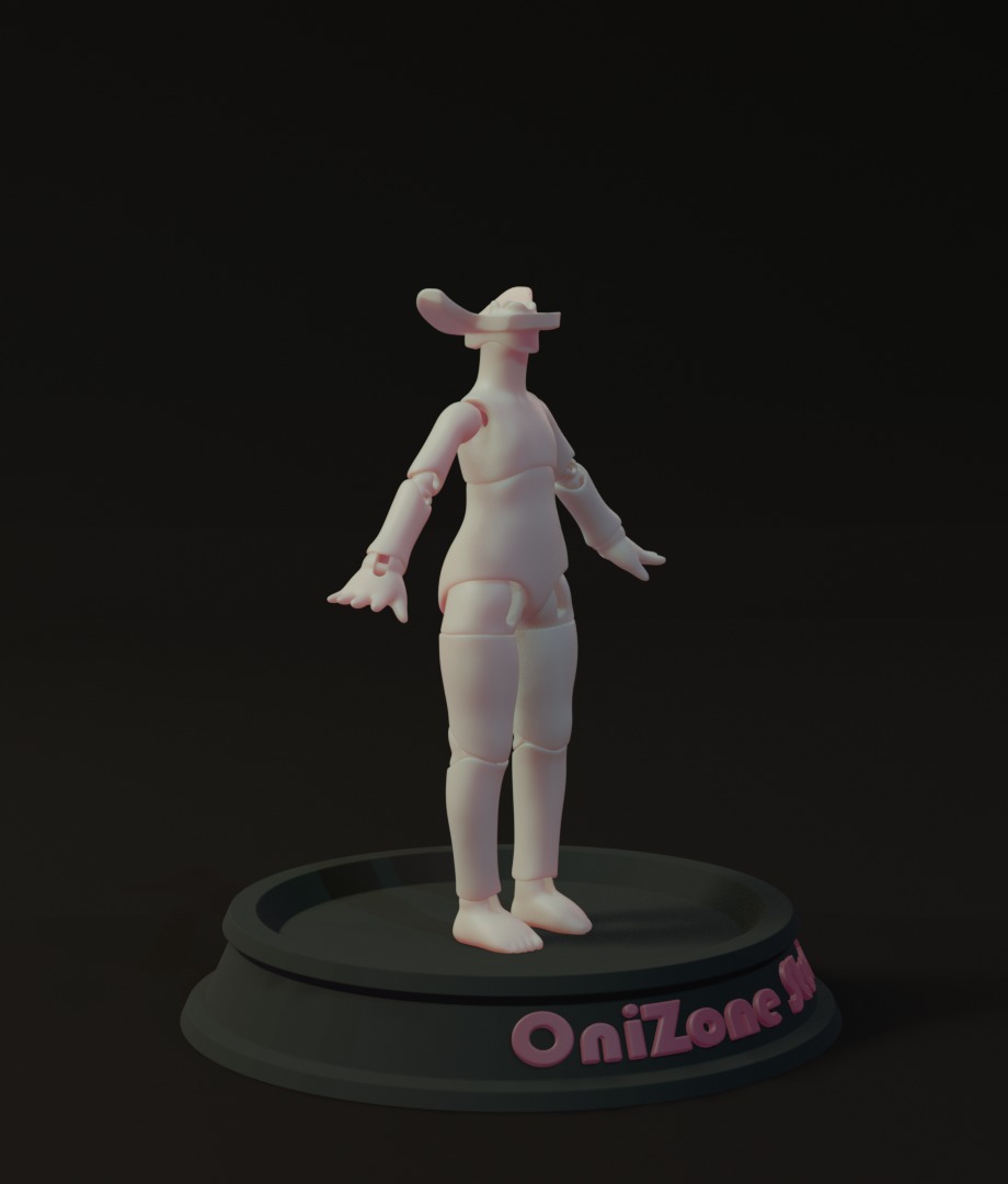 Nendoroid BJD Body 3D print model_1