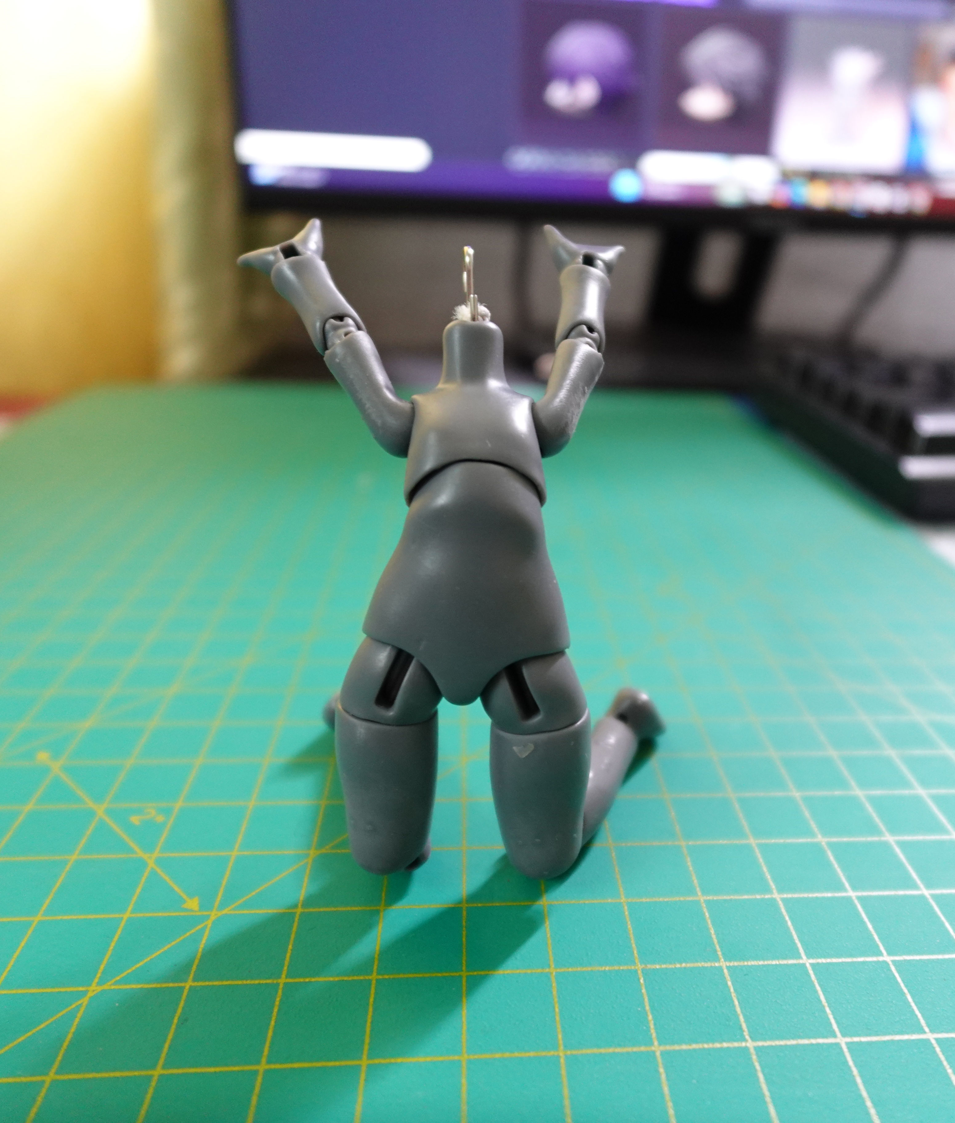 Nendoroid BJD Body and Head 3D print model_9