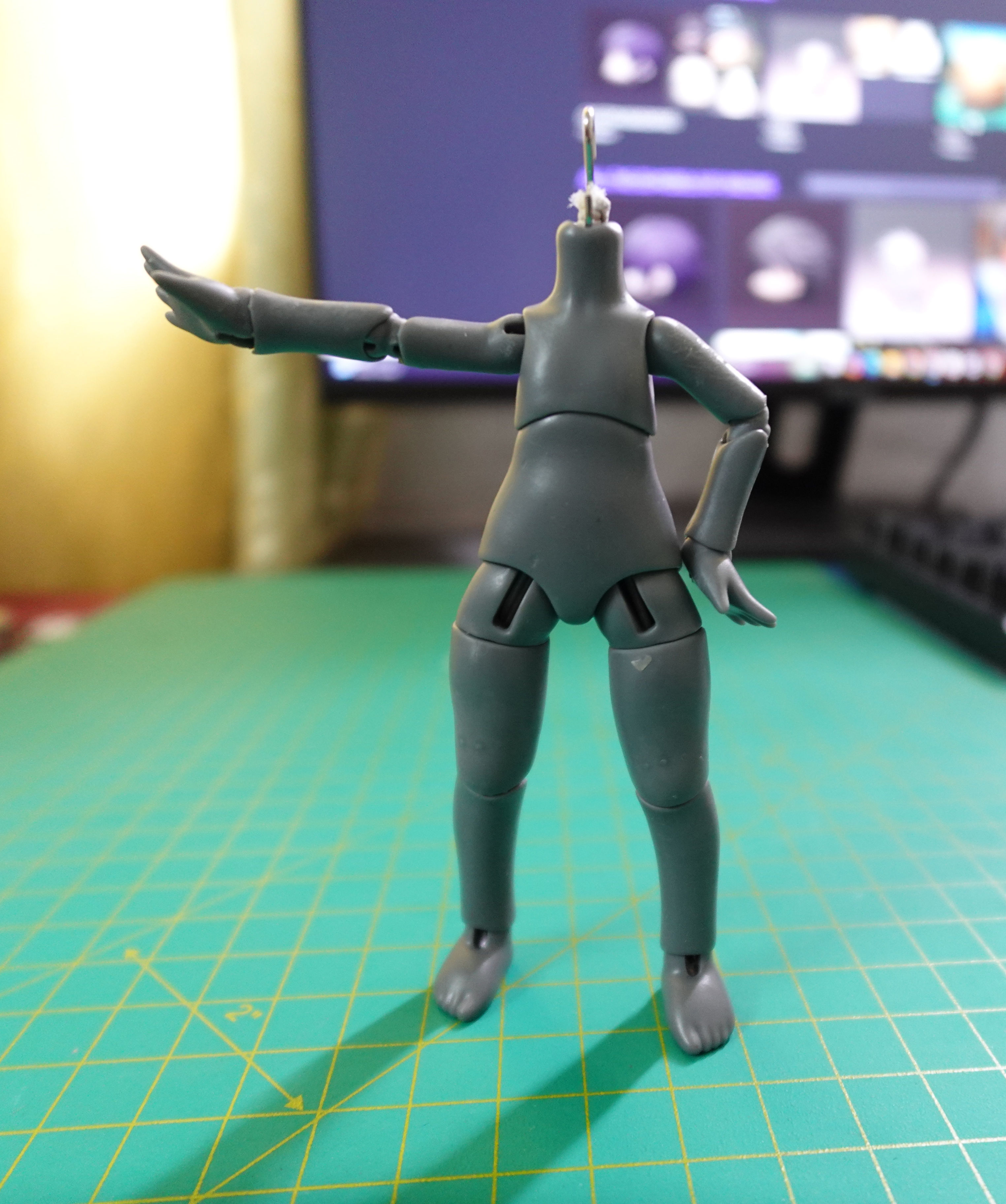 Nendoroid BJD Body and Head 3D print model_10