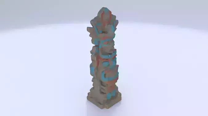 Mayan Aztec totem3