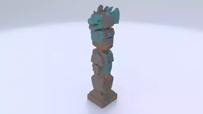 Mayan Aztec totem8