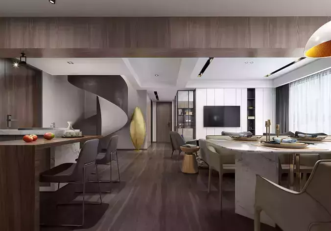 Modern apartment interior
