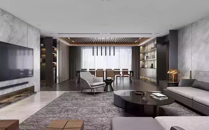 Modern apartment interior
