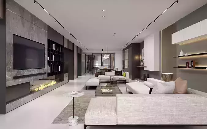Modern apartment interior