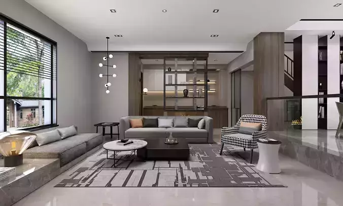 Modern apartment interior