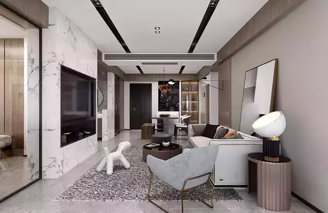 Modern apartment interior