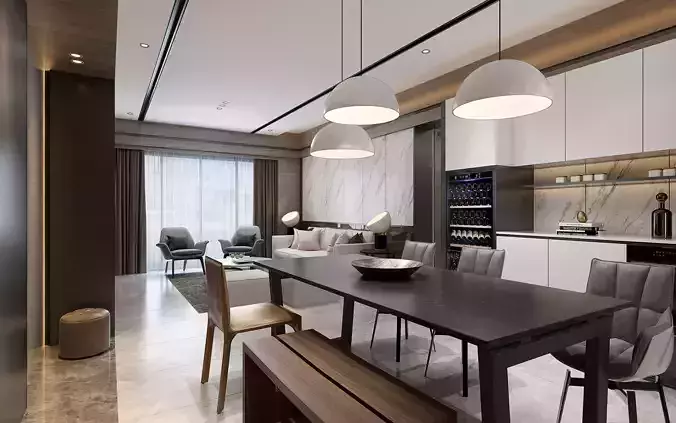 Modern apartment interior