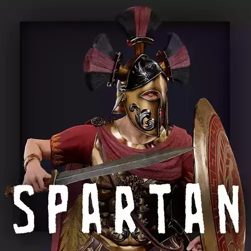 SPARTAN RGR1 Low-poly 3D model