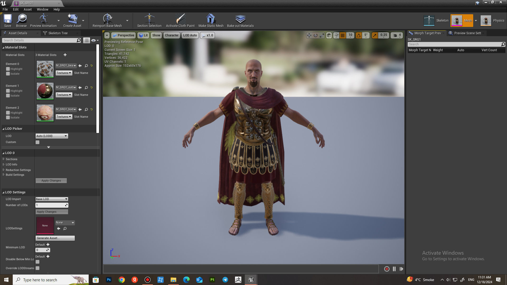 SPARTAN RGR1 Low-poly 3D model_18