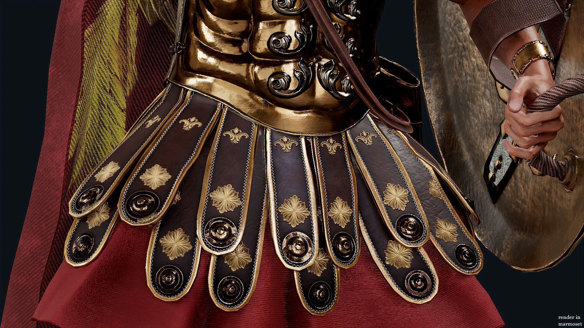 SPARTAN RGR1 Low-poly 3D model_4