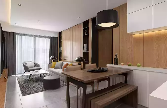 Modern apartment interior