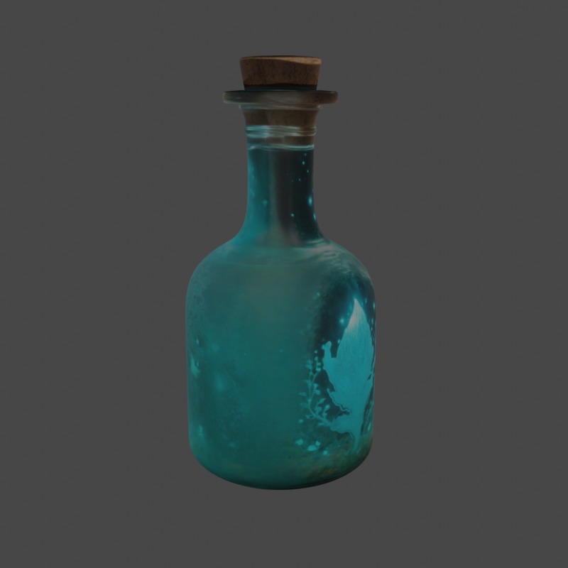 Ice Potion 3D model_2