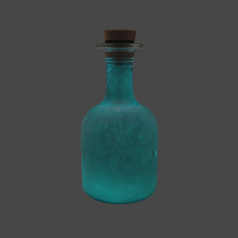 Ice Potion 3D model_3