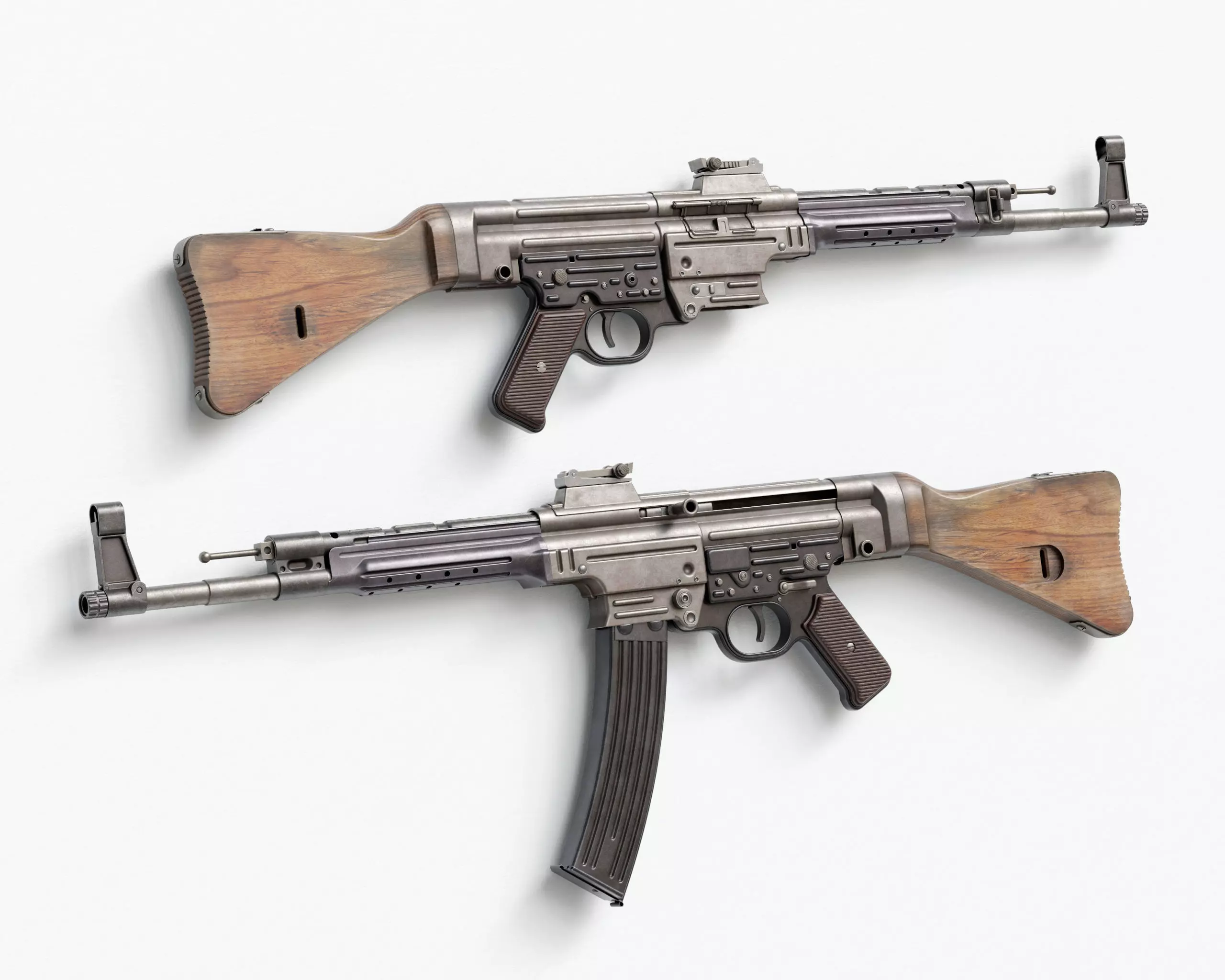 STG 44 Sturmgewehr stg44 Low-poly 3D model