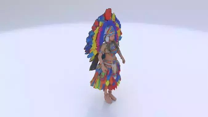 Aztec Sacred Dancer Costume