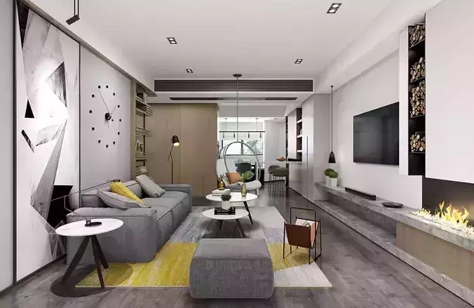 Modern apartment interior